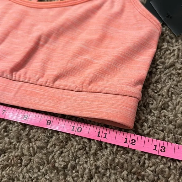 NWT Women's Coral Sports Bra - Picture 7 of 7